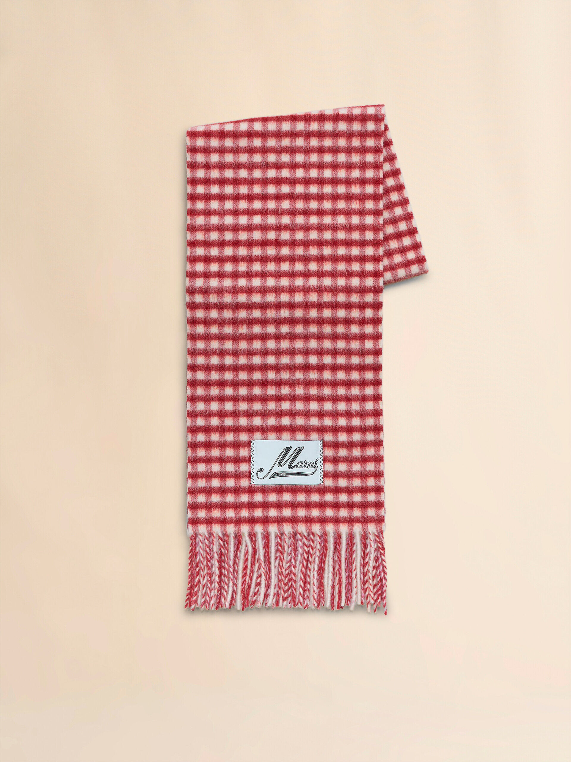 ●MARNI● マルニ ダブルチェック ウールマフラー /2色 楽天市場】MARNI マルニ マフラー SCMC0119Y0 UAW035 メンズ