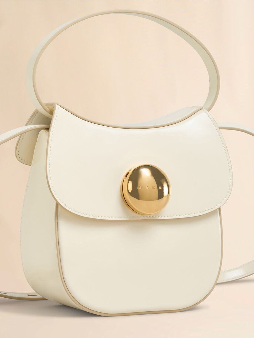 Brown leather Butterfly small handbag - Shoulder Bags - Image 4