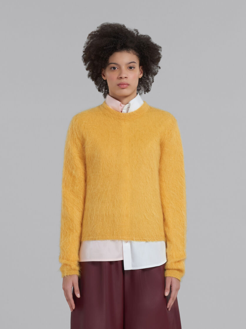 Maglione in lana e mohair rosa - Pullover - Image 2
