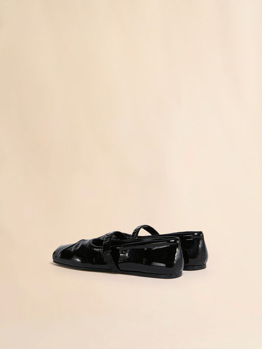 Black patent leather Mary Jane - Mocassin