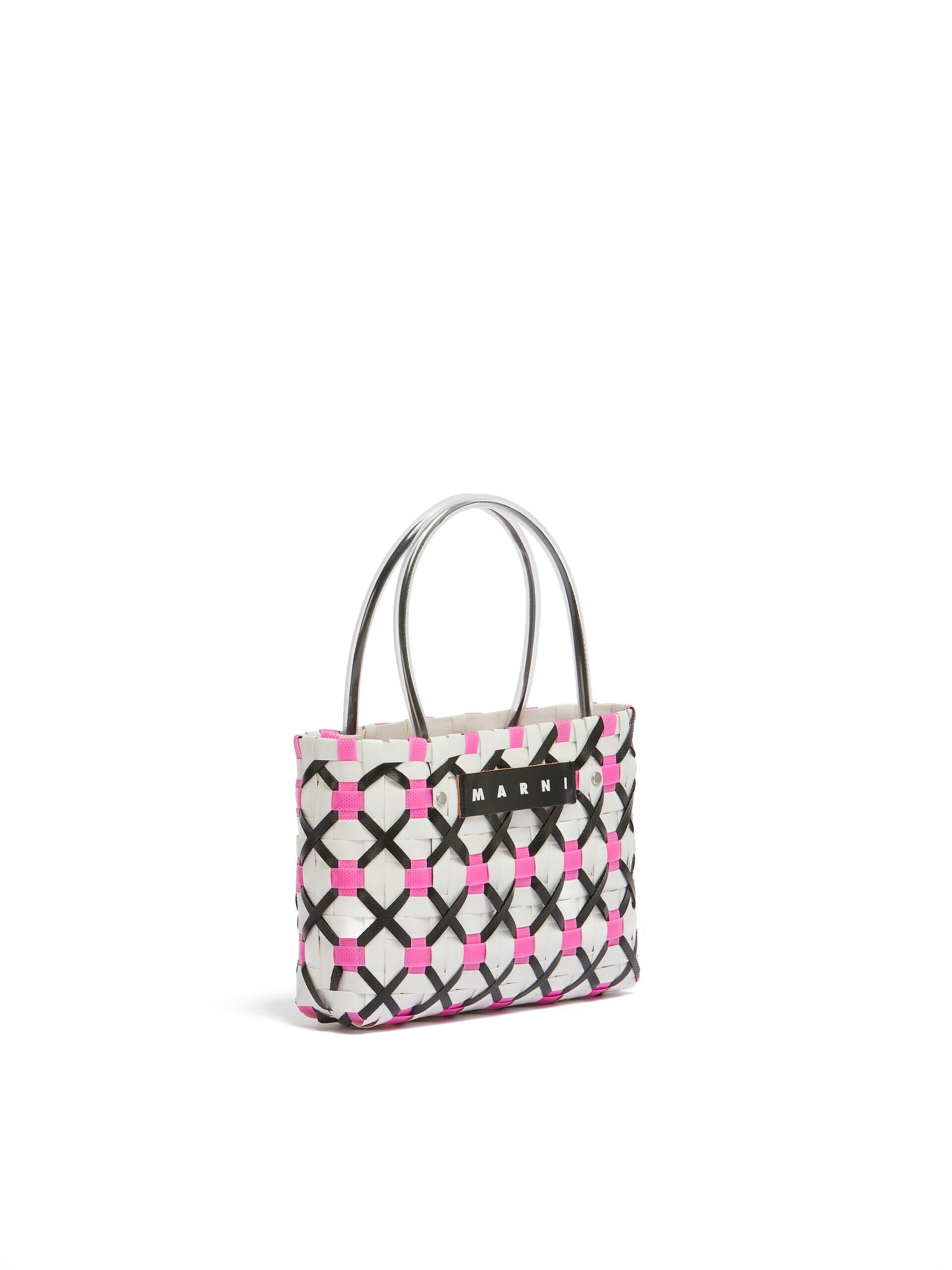アイボリー(リリーホワイト) MARNI MARKET クリスクロス トート