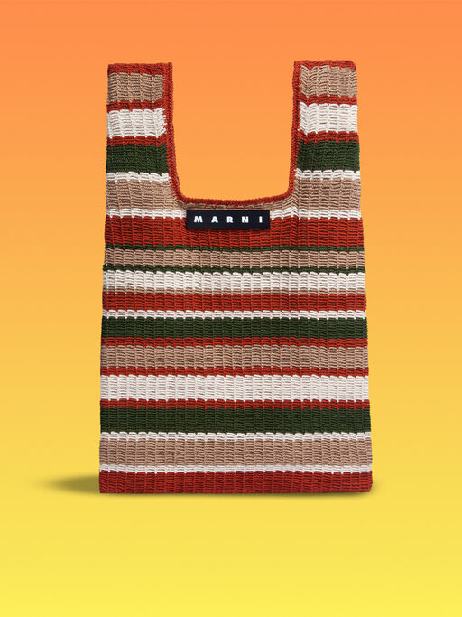 イエロー　MARNI MARKET FISH BAG - ハンドバッグ