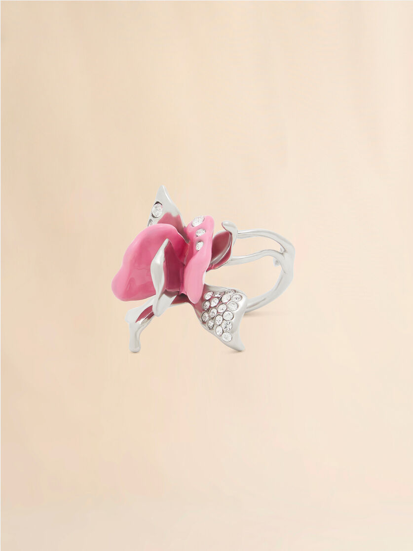 Silver tulip ring - Rings - Image 4