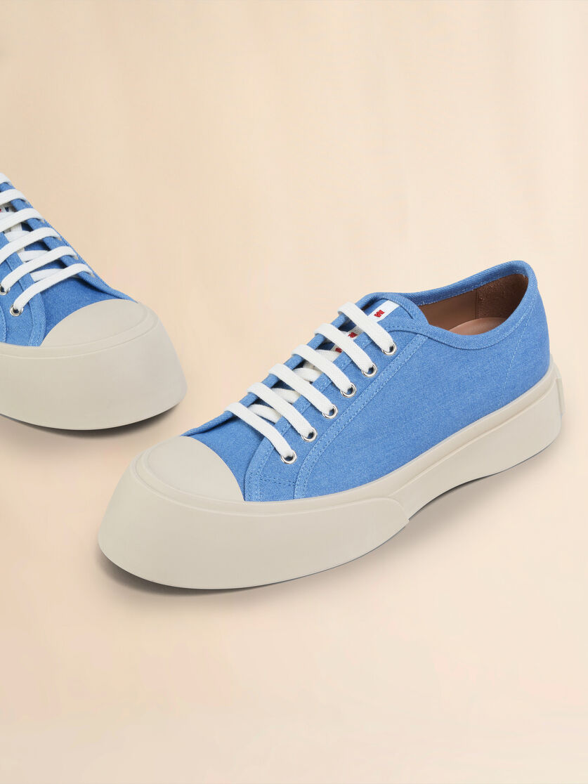 Light blue denim Pablo lace-up sneaker - Sneakers - Image 5