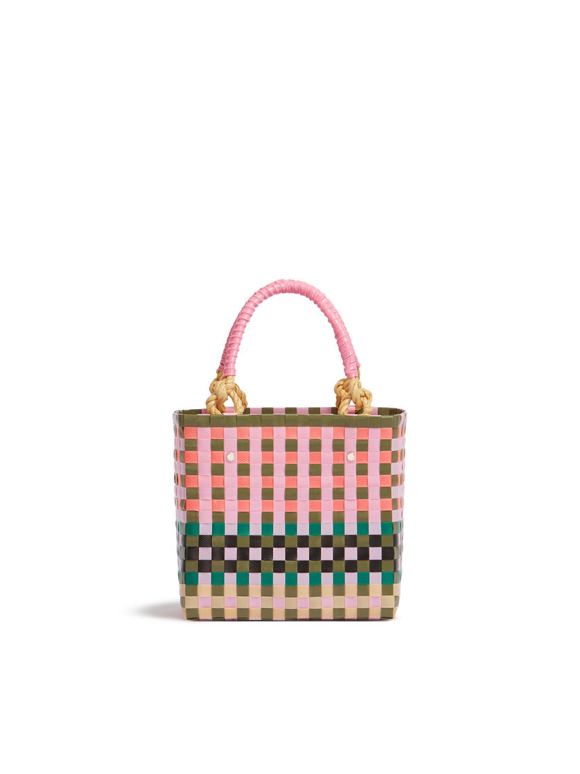 ブルー MARNI MARKET Sunday ミニ バスケットバッグ - ショッピングバッグ - Image 3