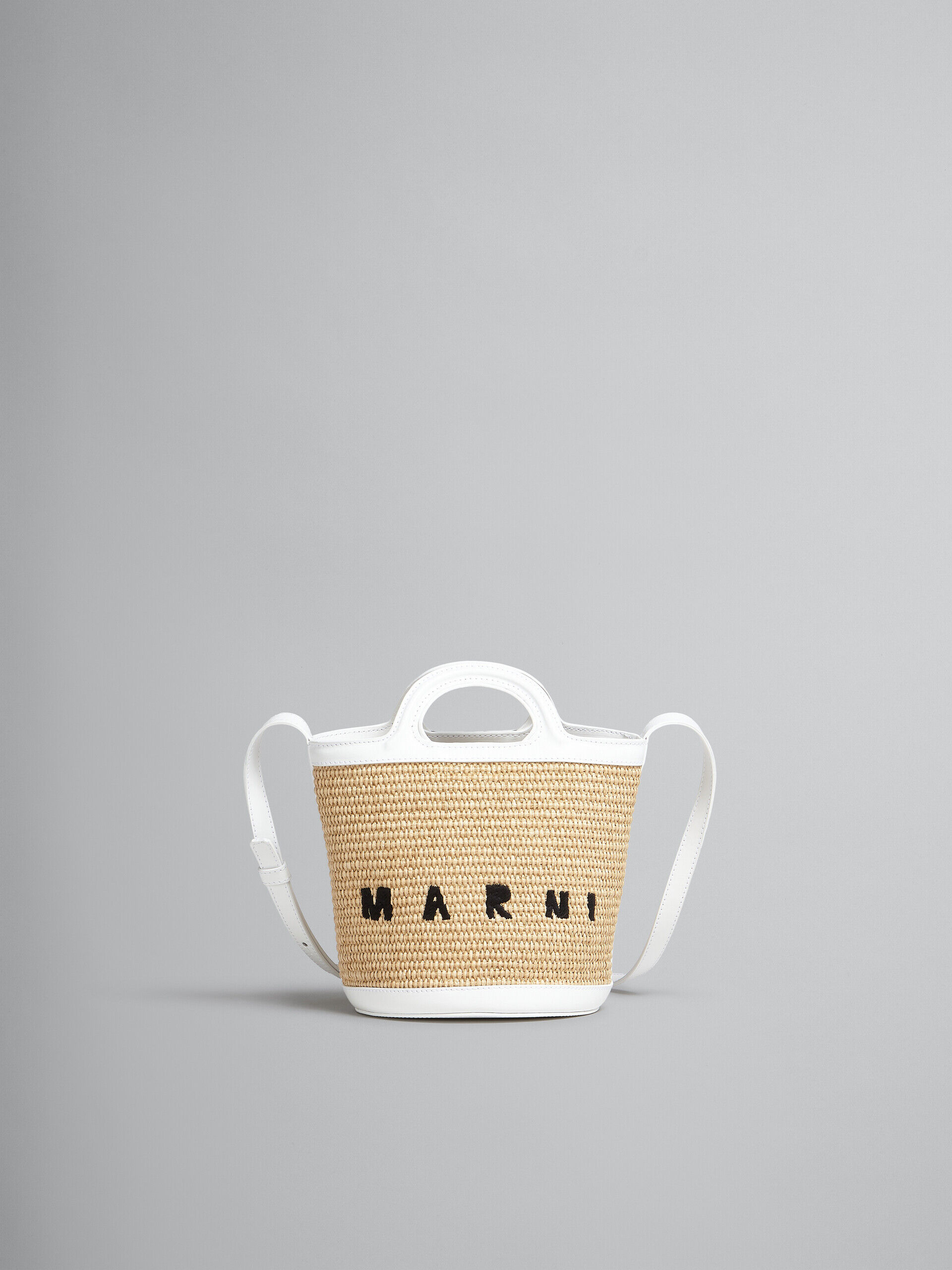 ホワイトTROPICALIA BASKET BAG SMALL | Marni