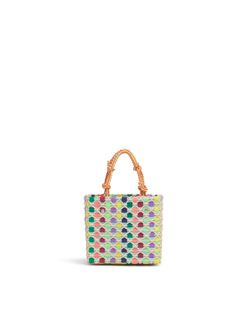 レイン MARNI MARKET CAKE BASKET MINI - ショッピングバッグ - Image 3