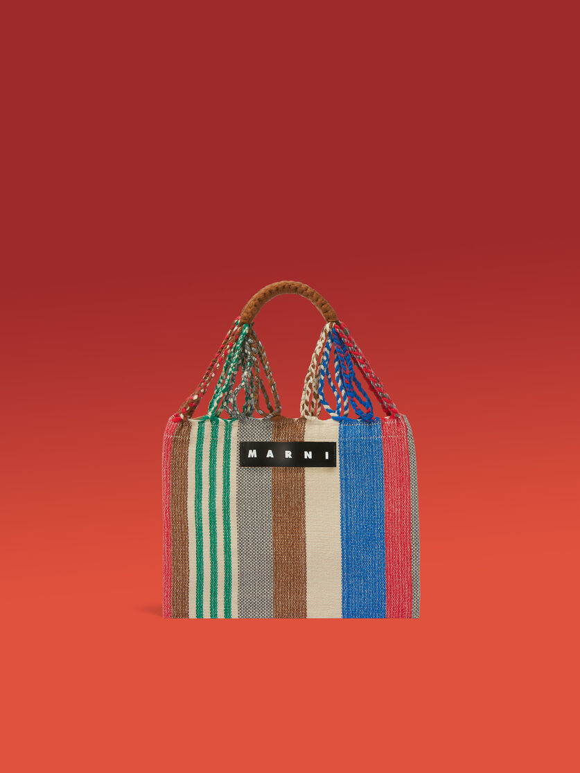 ライトブルー マルチカラー MARNI MARKET HAMMOCK クロシェ バッグ - ショッピングバッグ - Image 1