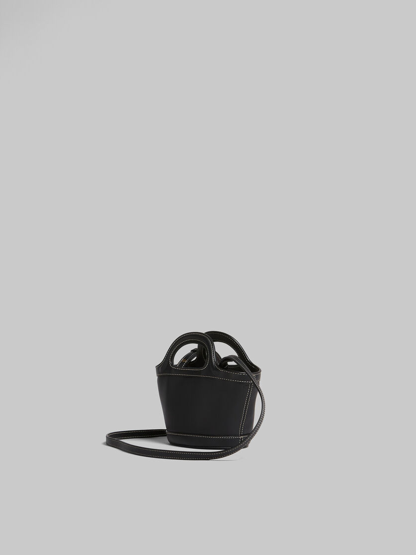 Tropicalia Micro Bag in brown leather - Handbags - Image 3