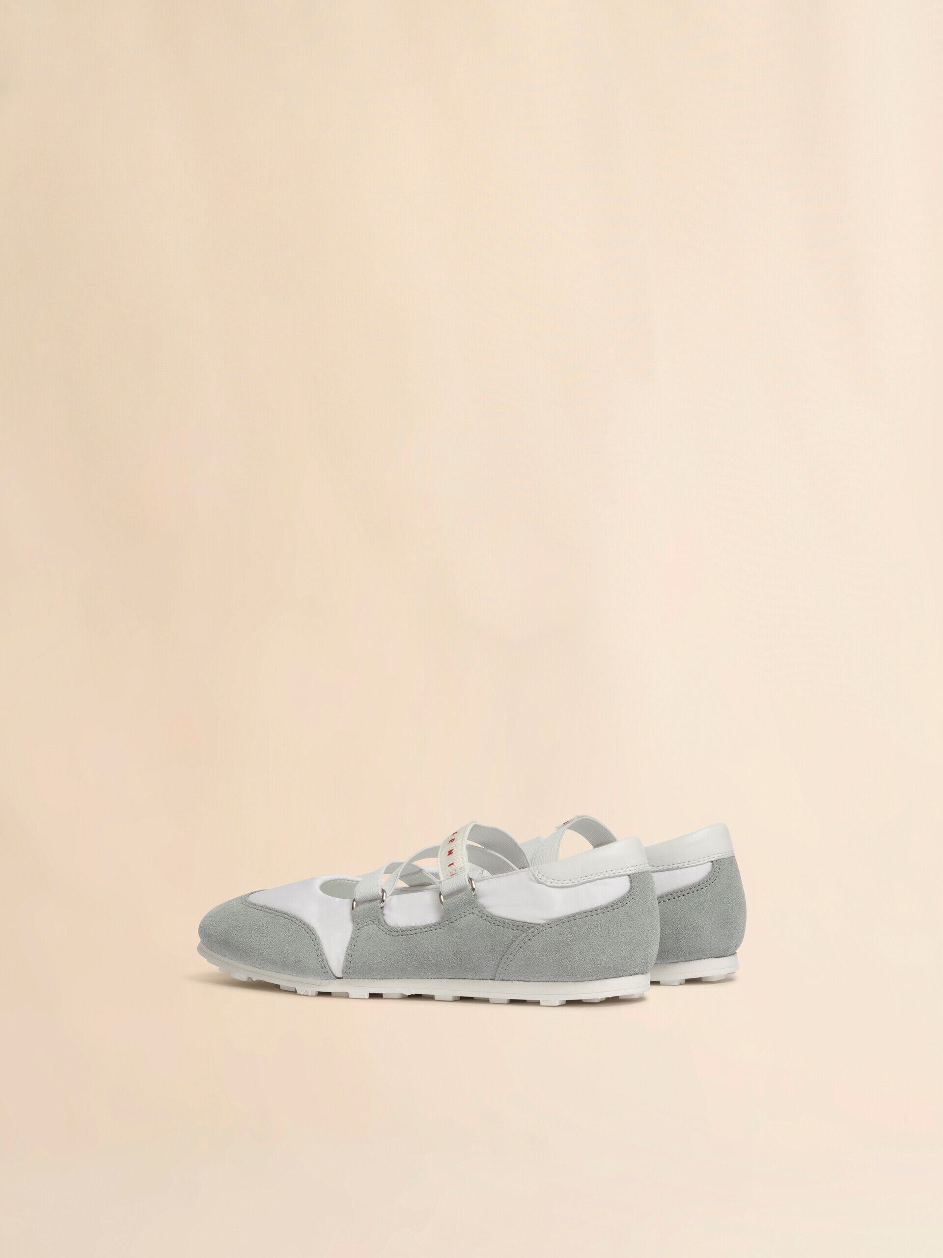 スニーカー MARNI Women Sneakers SNZW003120PR695 00N20 SILVER Silver leather Mary Jane sneaker | Marni