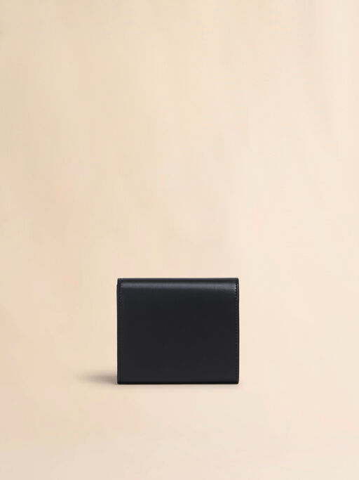 Black leather Envelope trifold wallet - Wallets