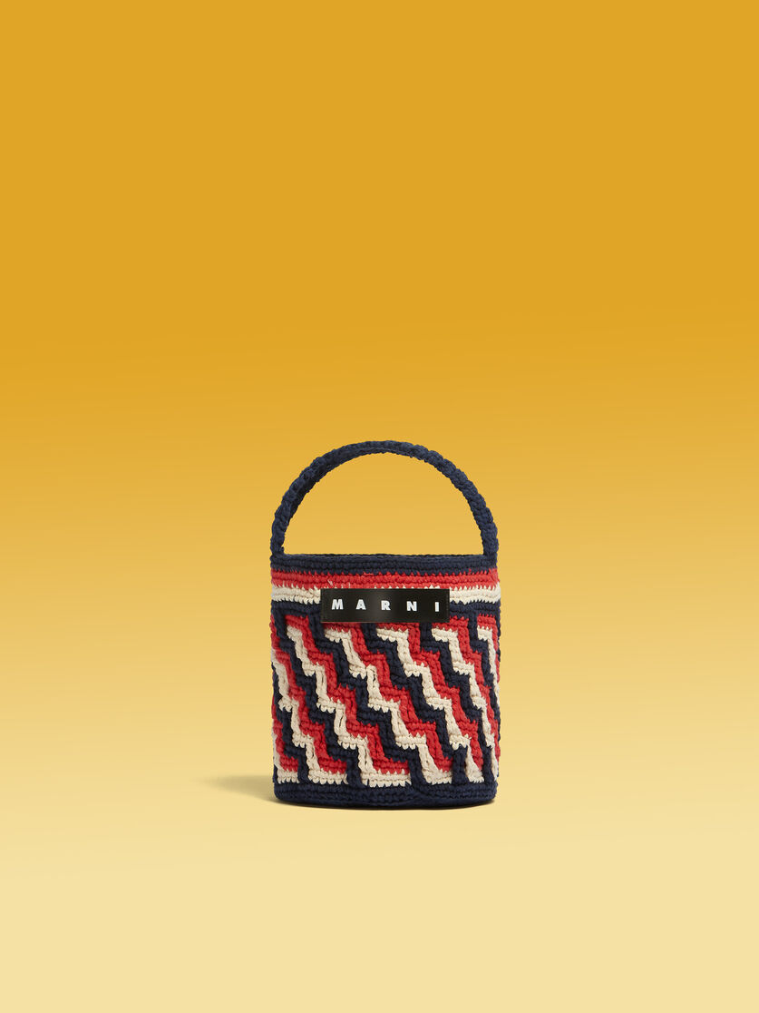 イリュージョンブルー MARNI Market Rosalバッグ - ショッピングバッグ - Image 1