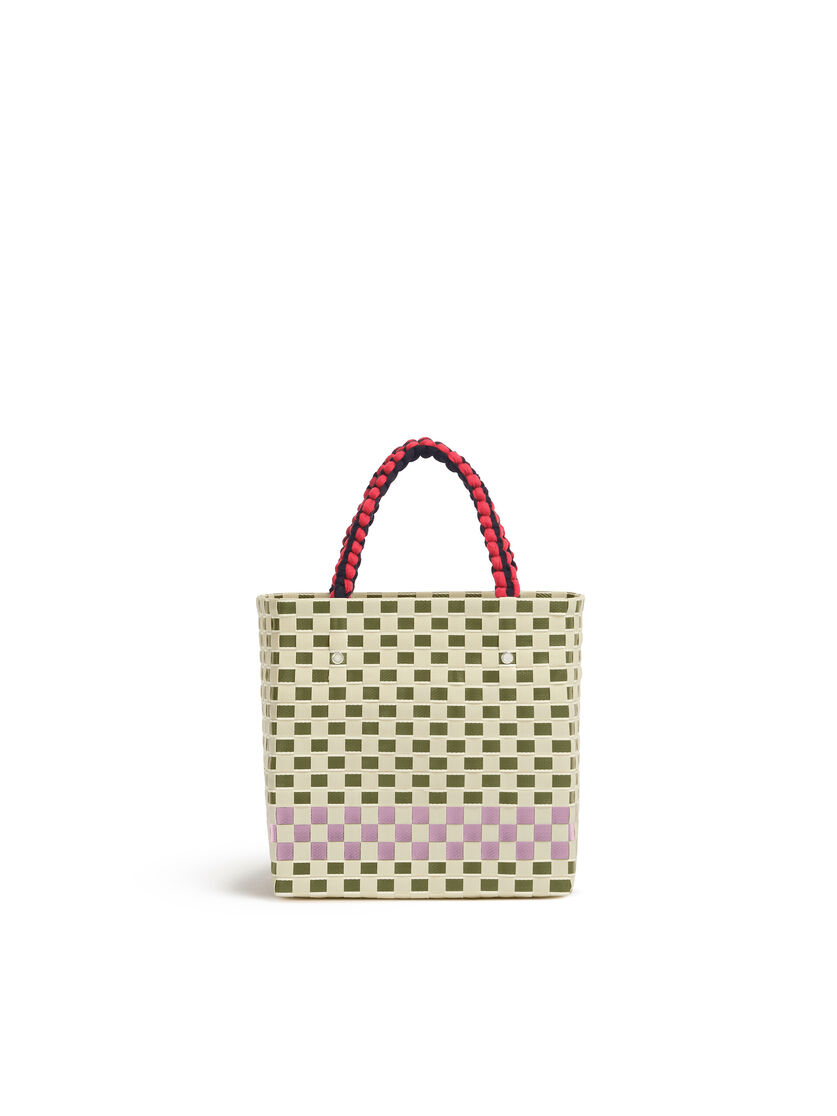 スクエアウォーブン素材製 MARNI MARKET BASKETバッグ - ハンドバッグ - Image 3