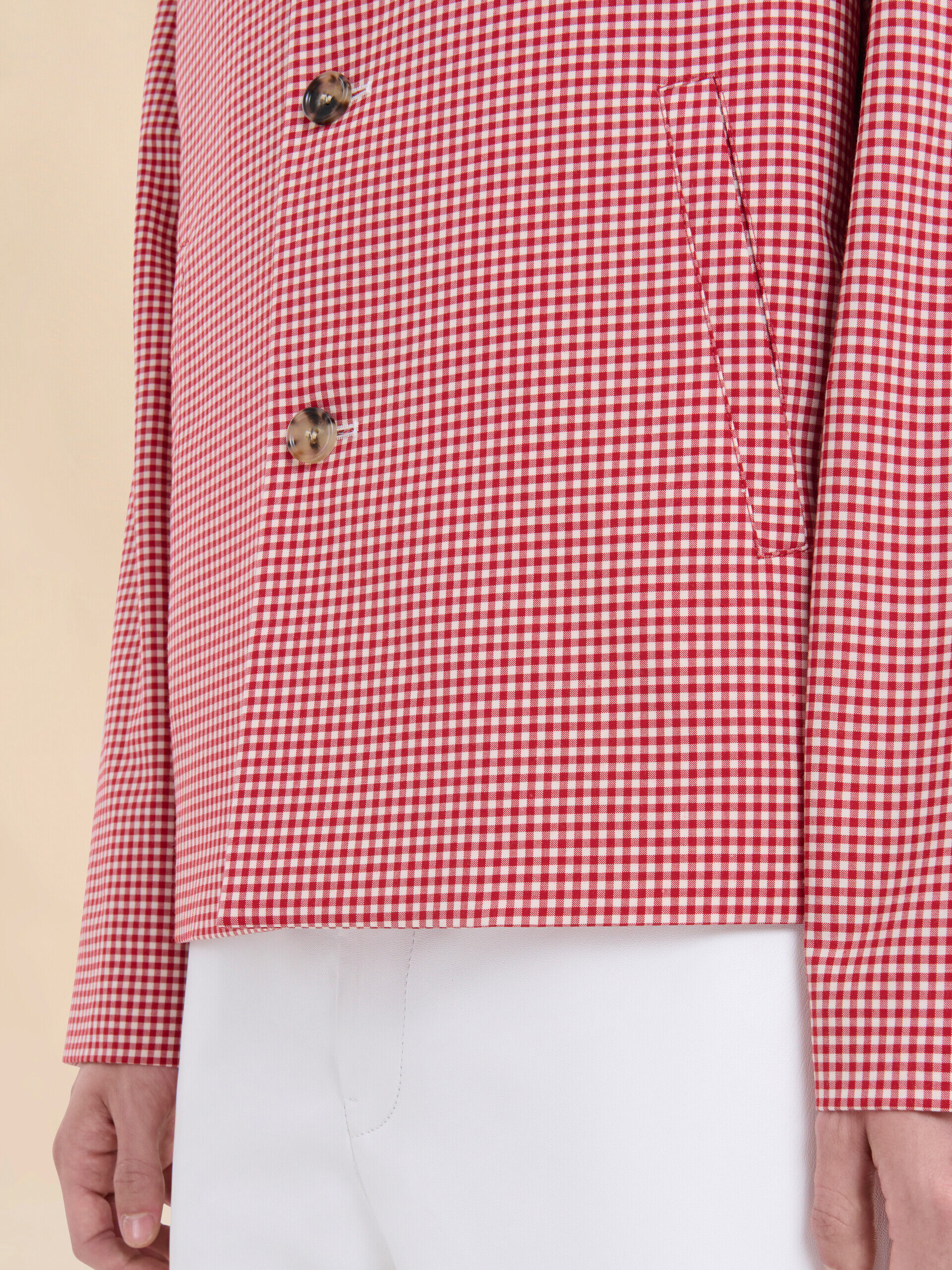 Shop Akris punto Tartan Check Tweed Wool Jacket | Saks Fifth
