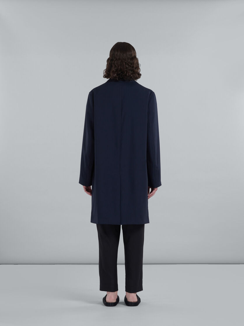 ブルー トロピカルウール製コート | Marni 