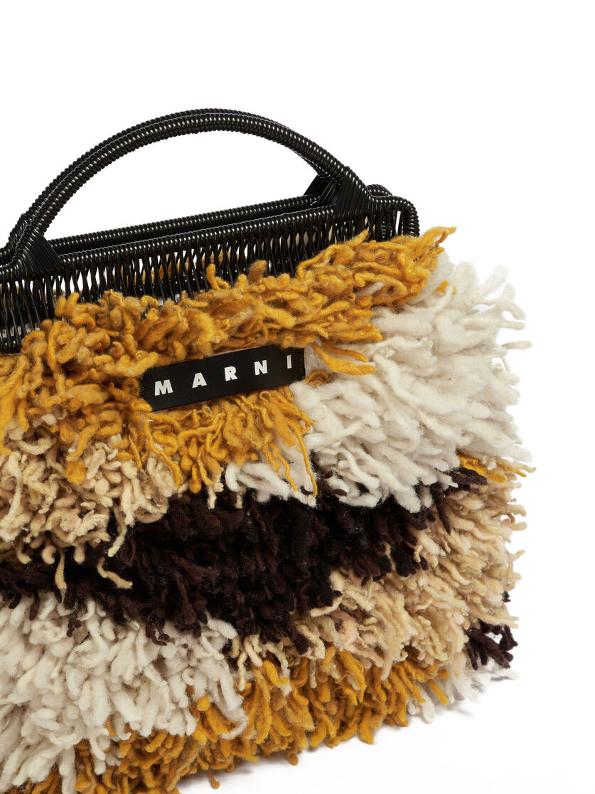 ブルー Marni Market Woolyバッグ - ハンドバッグ - Image 4