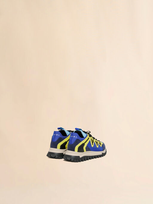 Blue hiking-style sneaker - Sneakers