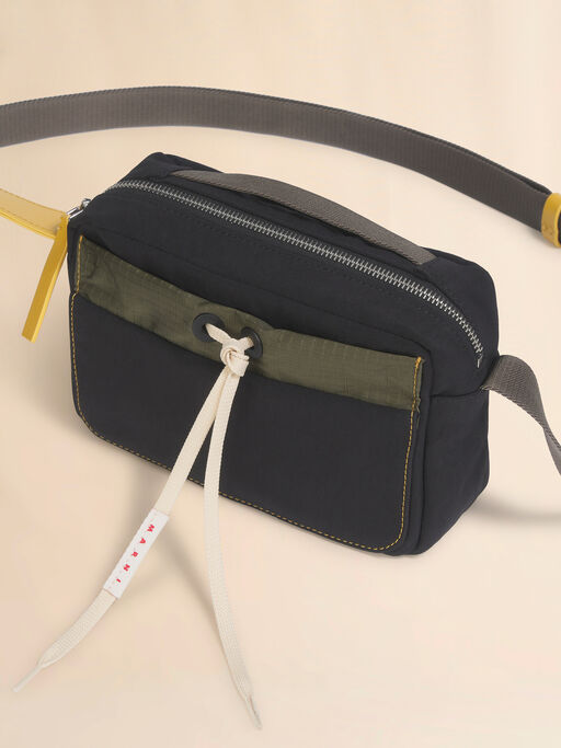 Black technical fabric camera bag - Shoulder Bags