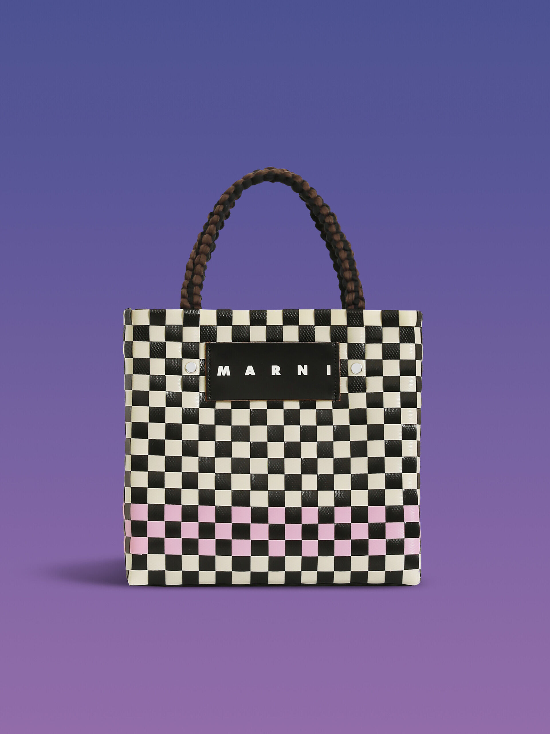 バッグ MARNI market ディープグリーン ロンバス MARNI MARKET ラージバスケット