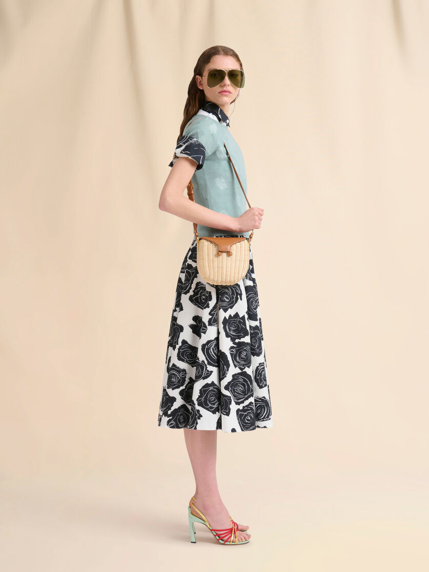 Natural rattan Midollino crossbody bag - Shoulder Bags - Image 2