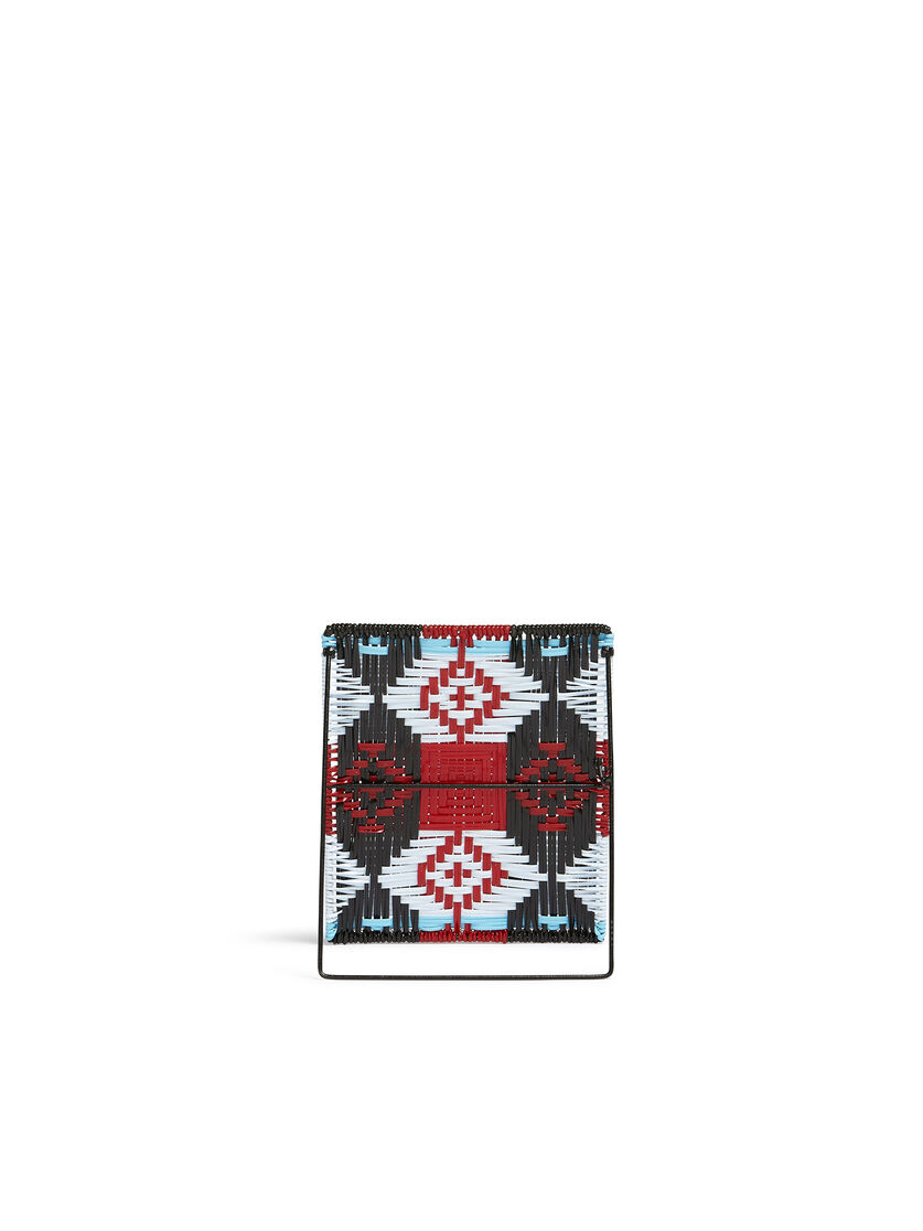 MARNI MARKET multicolor red woven iPad stand - Furniture - Image 3