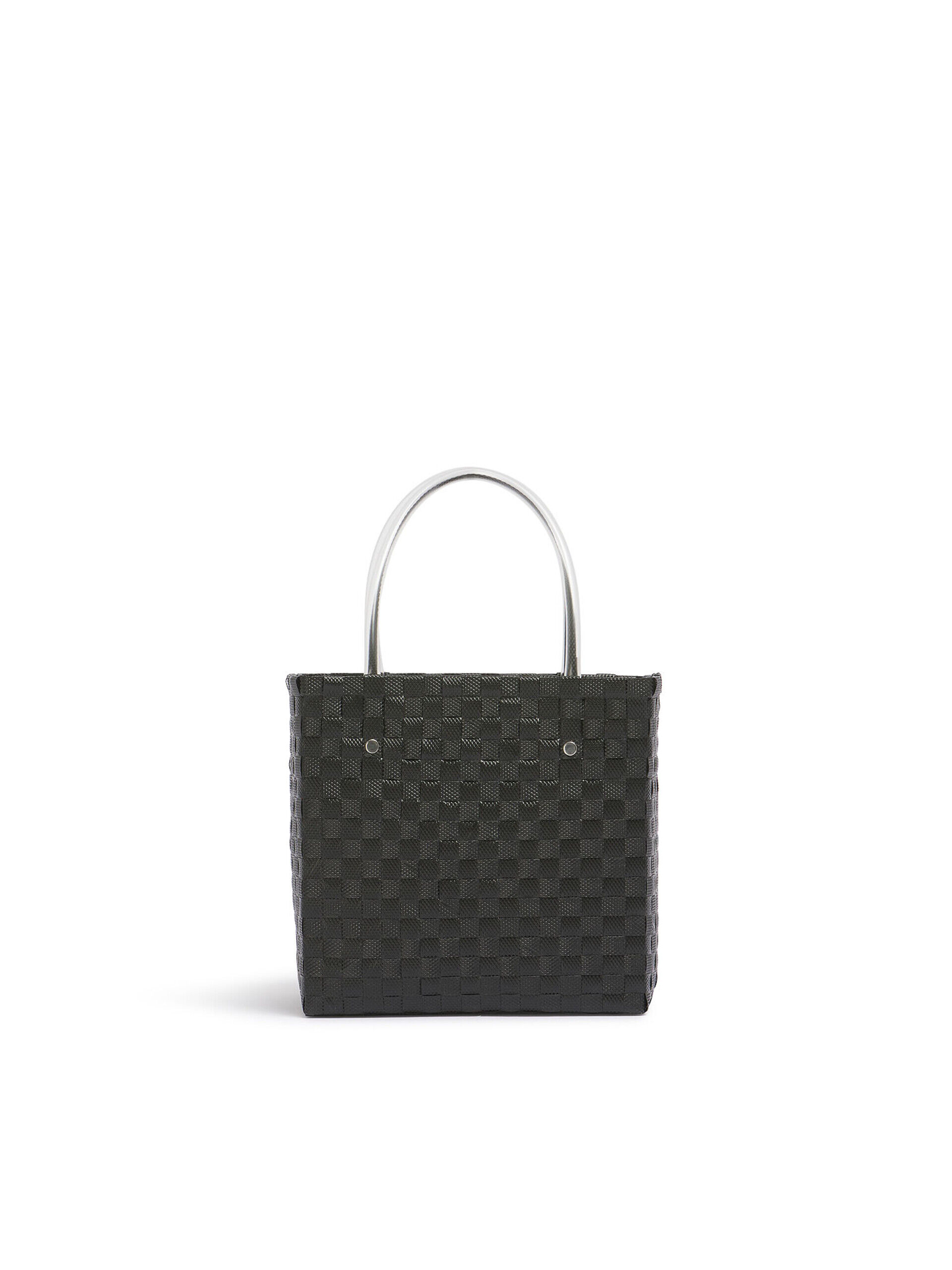 ブラック MARNI MARKET FLOWER BASKET BAG | Marni