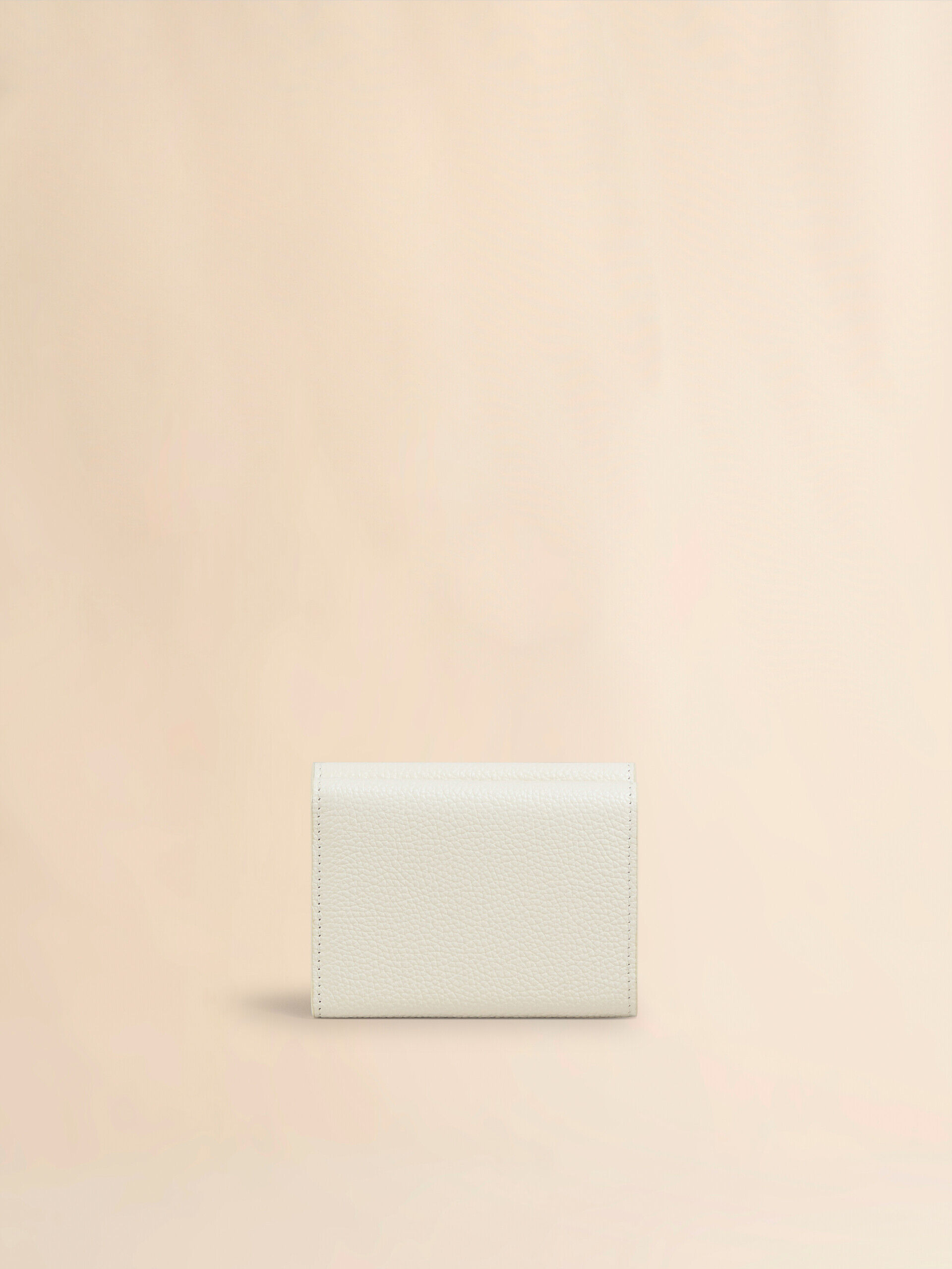 アイボリー レザー メンディング 三つ折りウォレット | Marni