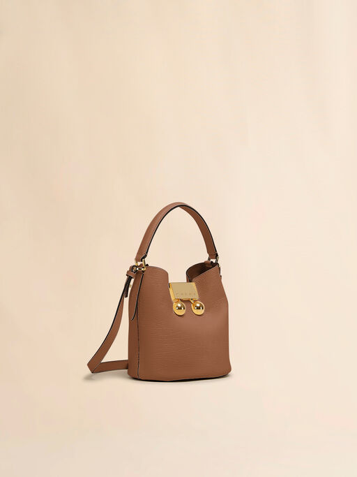 Brown leather Trunkaroo bucket bag - Shoulder Bags