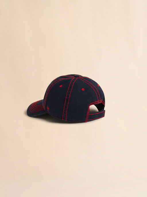Marni + Madhappy deep blue cotton Dad Hat with arch logo print - Hats