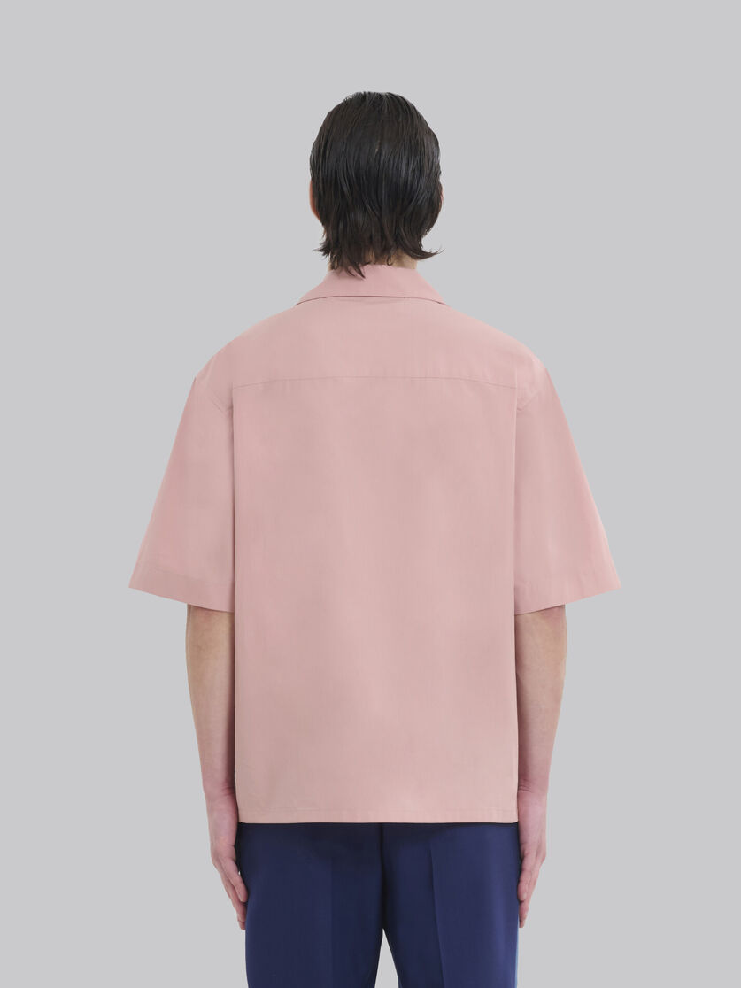 Marni YK Jeong - 유기농 핑크 포플린 볼링 셔츠 - 셔츠 - Image 3