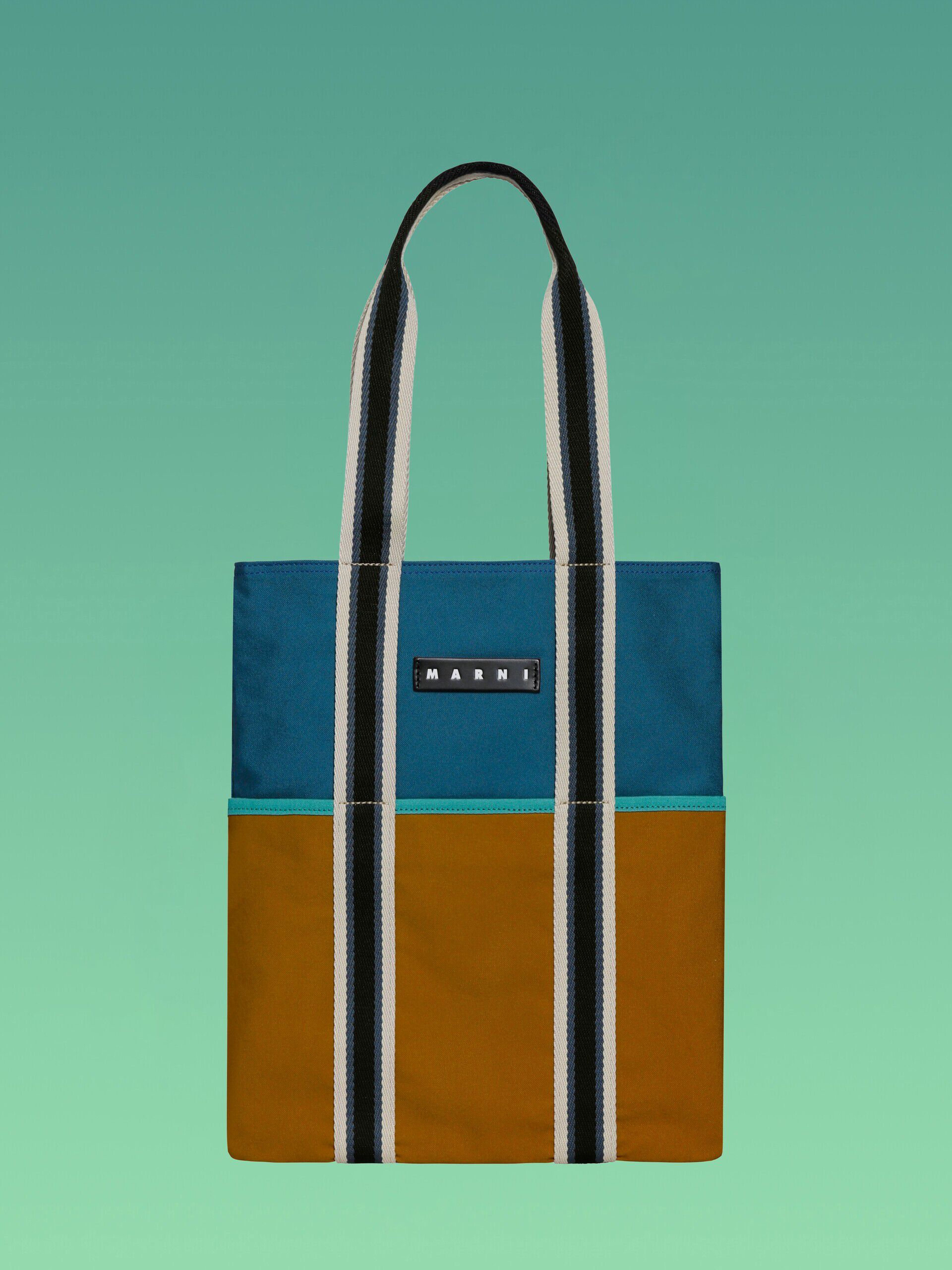 ブルーソーダライトMARNI MARKET Canvas Tote | Marni