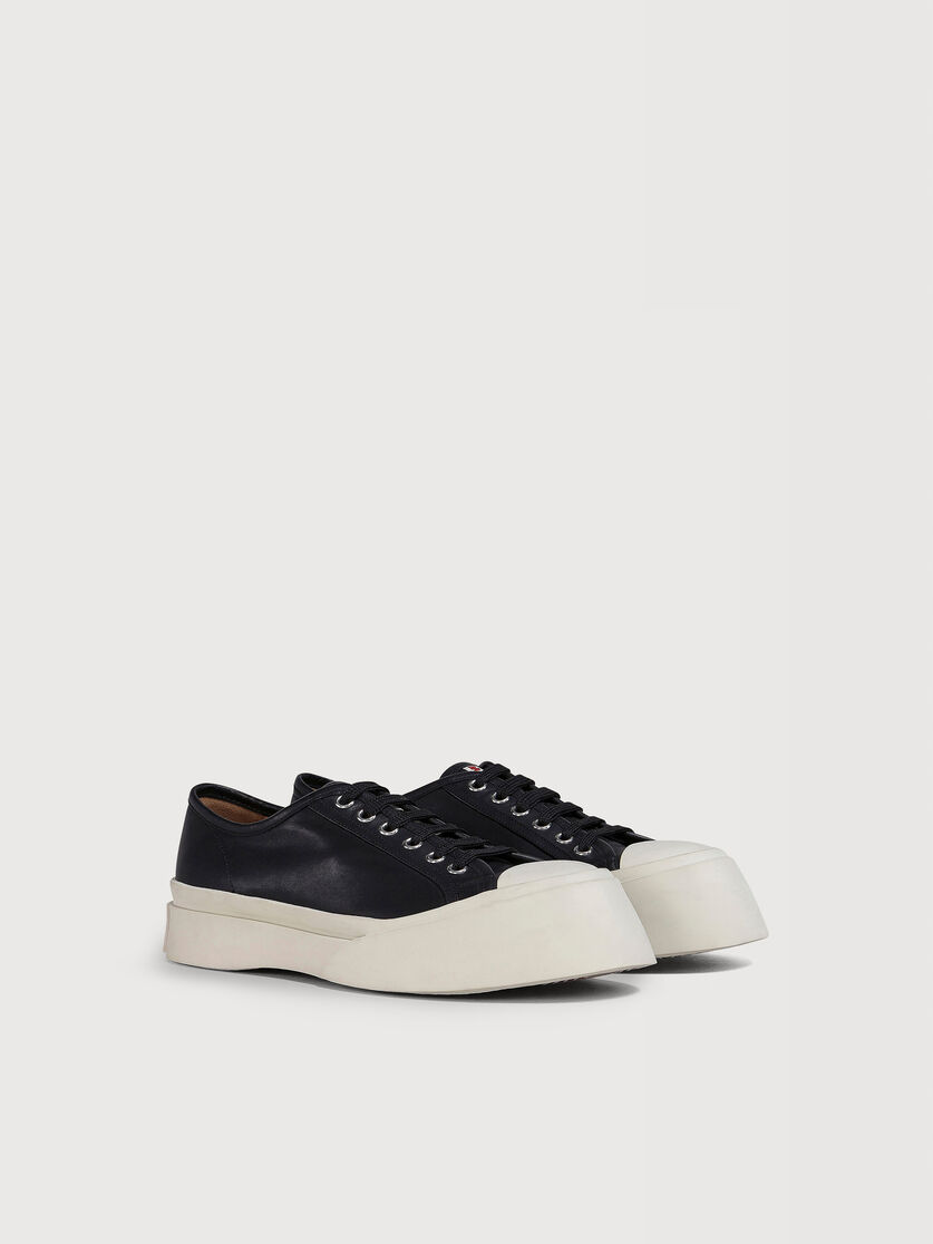 Black nappa leather Pablo sneaker, Image 2