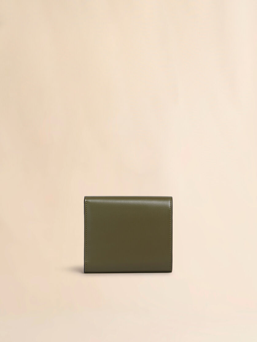 ブラウン レザー製 Envelope 三つ折りウォレット - 財布 - Image 3