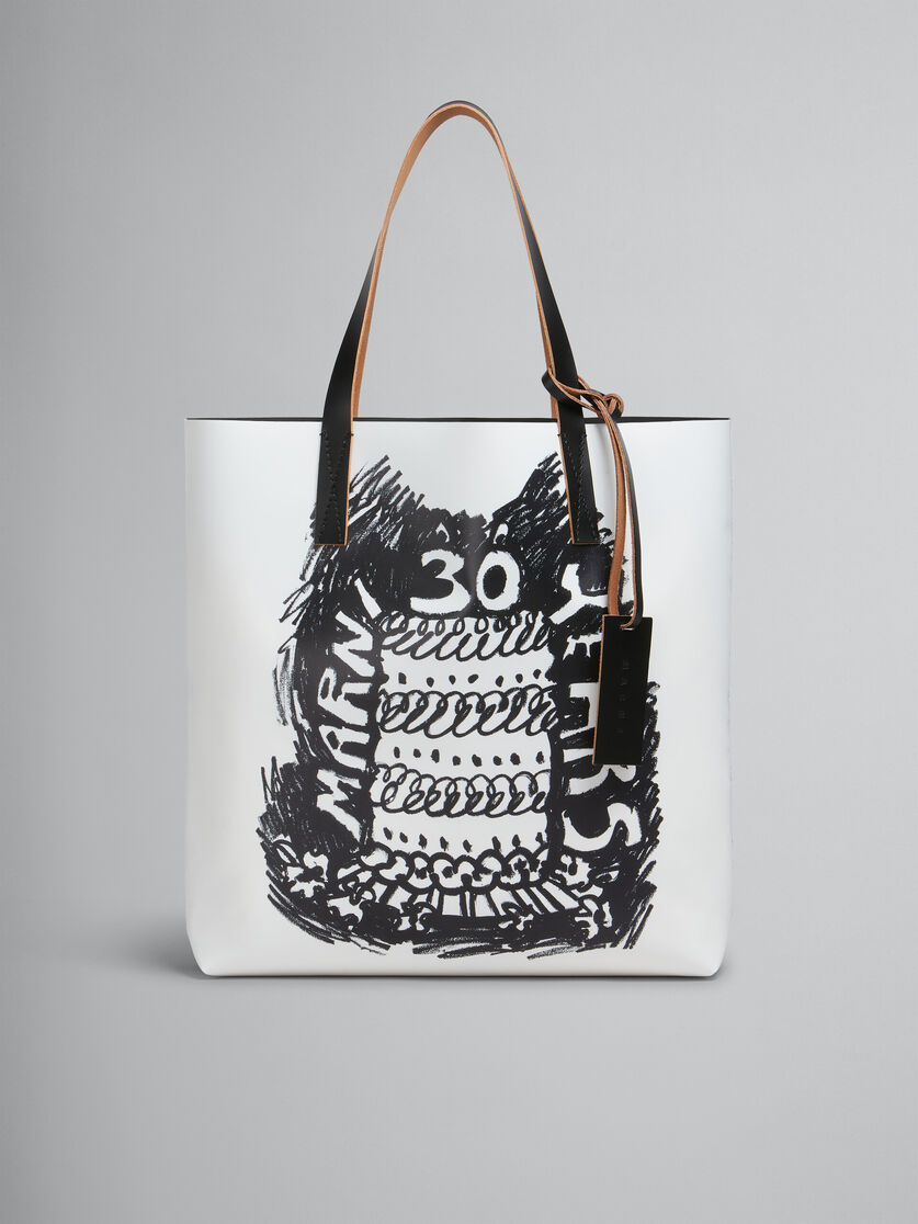 ツートーン Tribeca トート、Marni 30th Anniversaryプリント | Marni