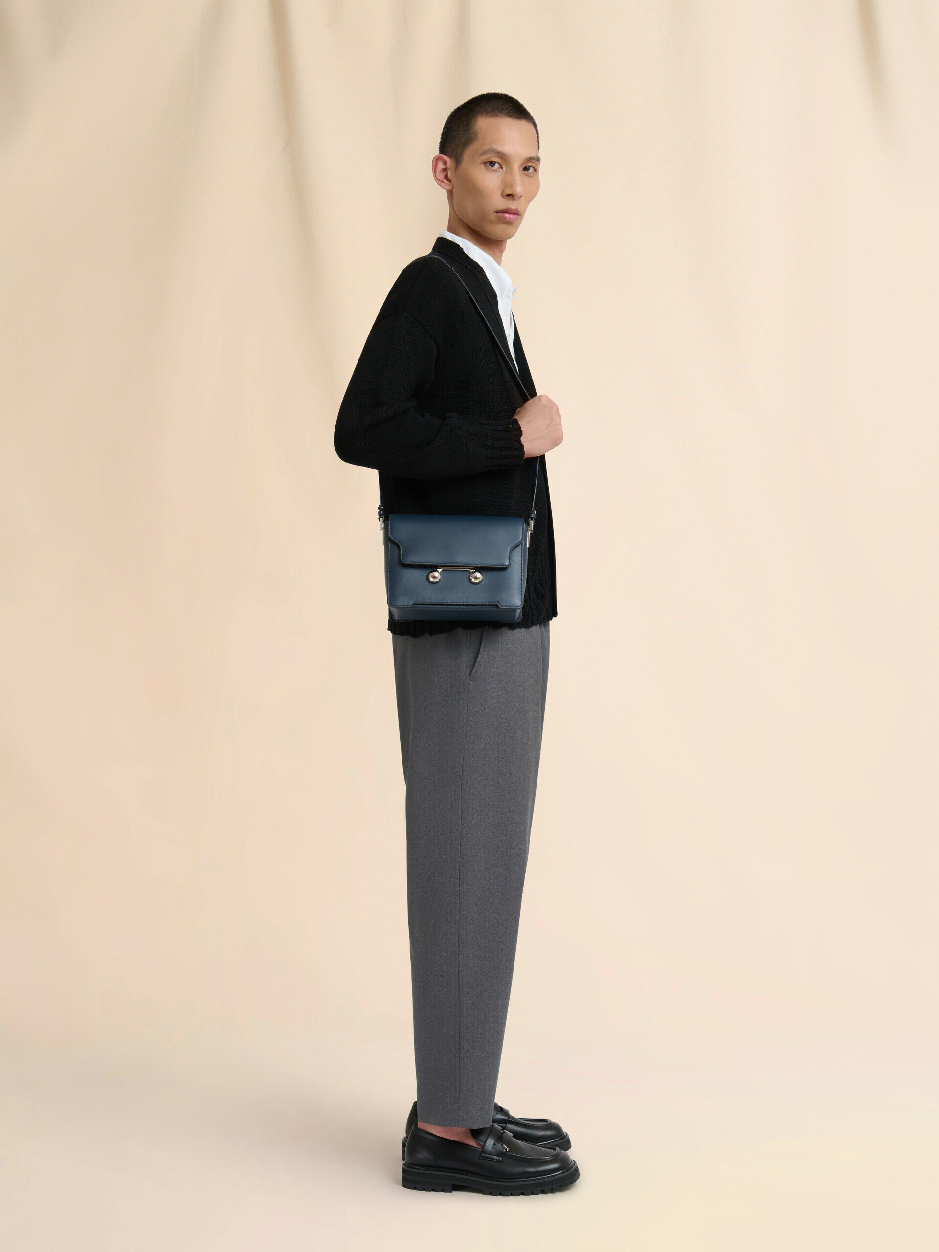 ★ MARNI ☆ TRUNKAROO バッグ 【多色】 Red leather Trunkaroo crossbody bag | Marni