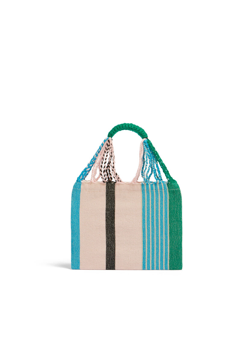 ライトブルー マルチカラー MARNI MARKET HAMMOCK クロシェ バッグ - ショッピングバッグ - Image 3