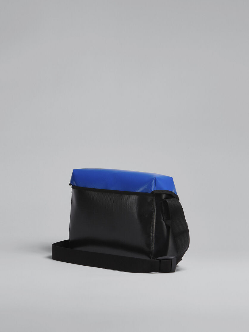 Blue and black TRIBECA messenger bag - Shoulder Bags - Image 3