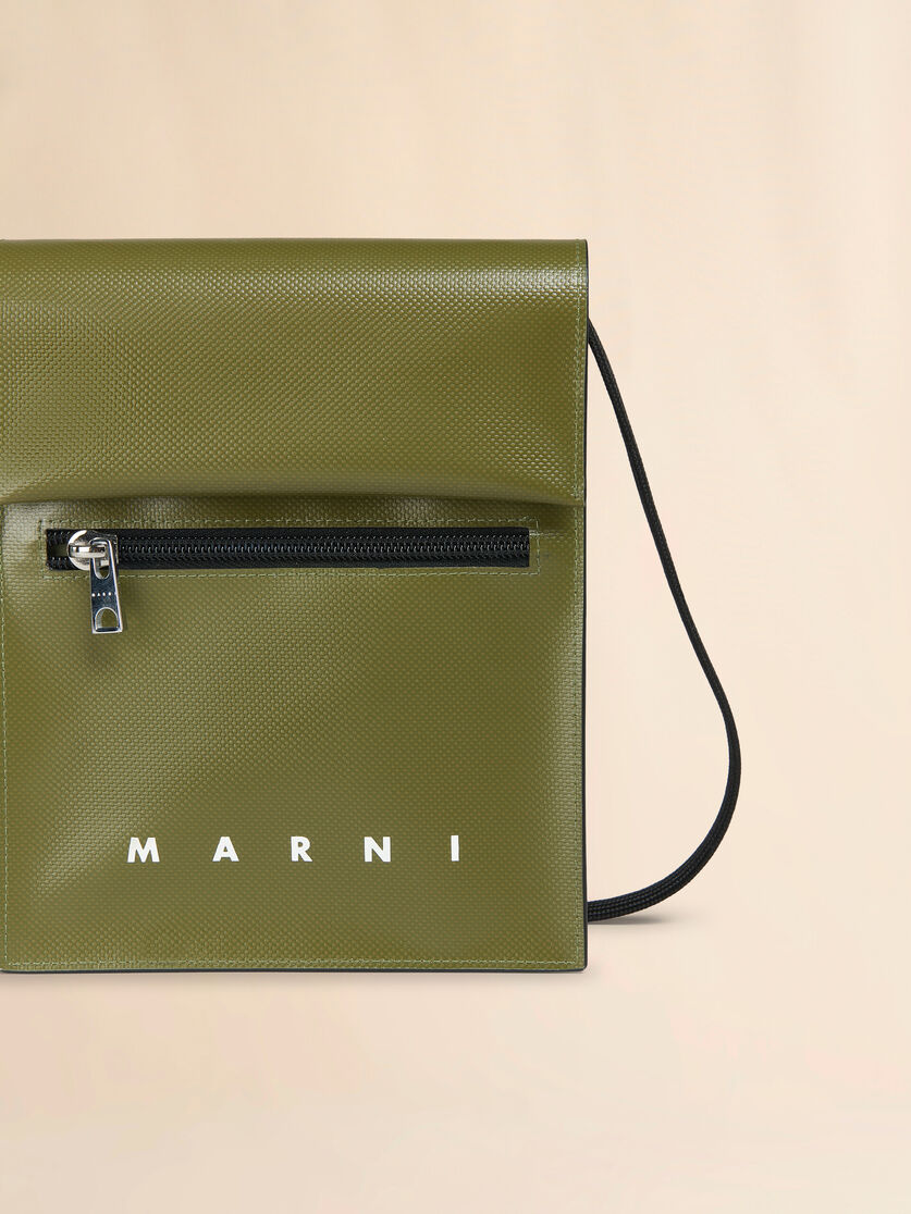 Black pouch with shoelace strap - Shoulder Bags - Image 4