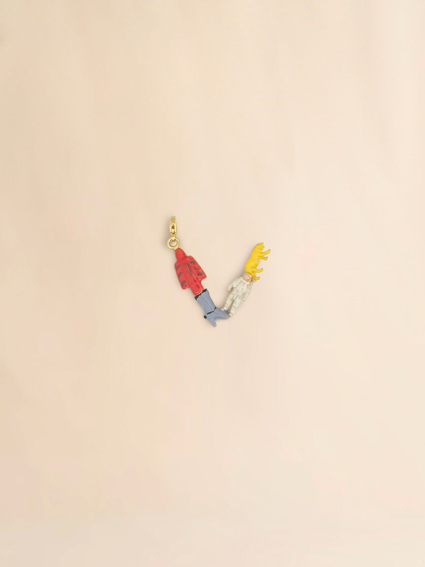 Marni Alphabet "V" 참 - 네크리스 - Image 1