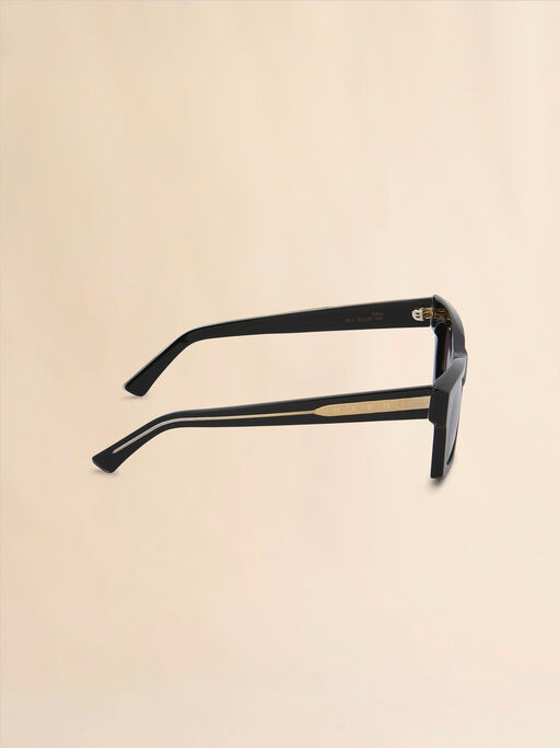 Lunettes de soleil Edku noires - Optique