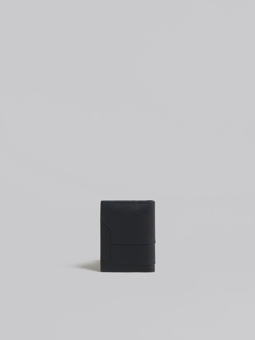 Schwarzer Kartenhalter aus Saffiano-Leder - Brieftaschen - Image 3