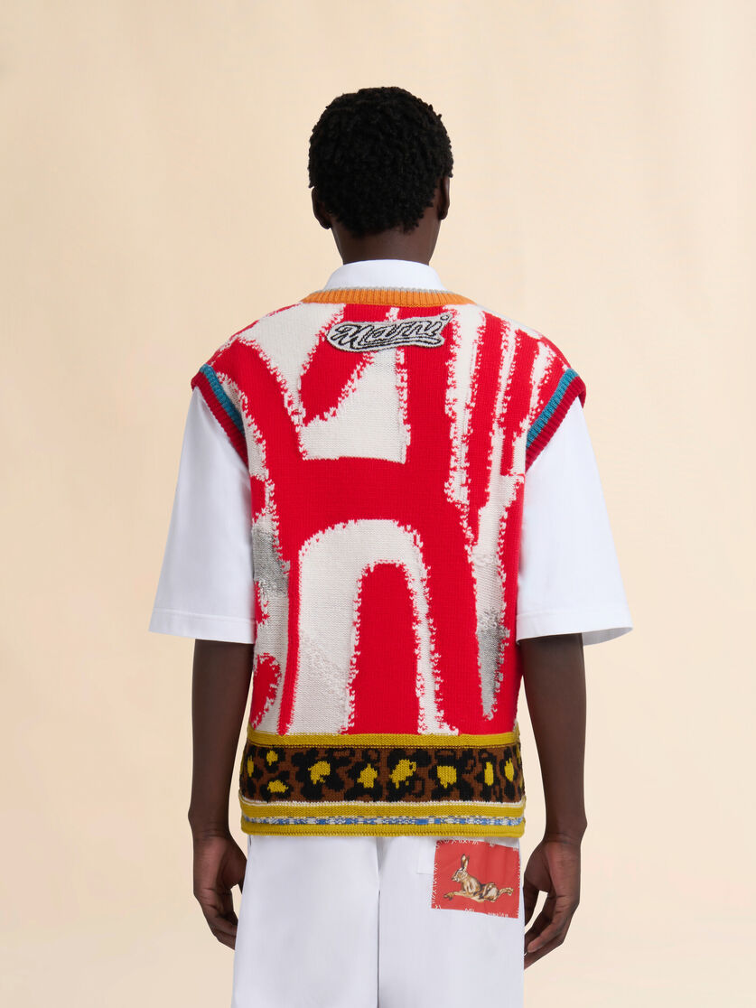 Multicolour wool jumper - Pullovers - Image 3