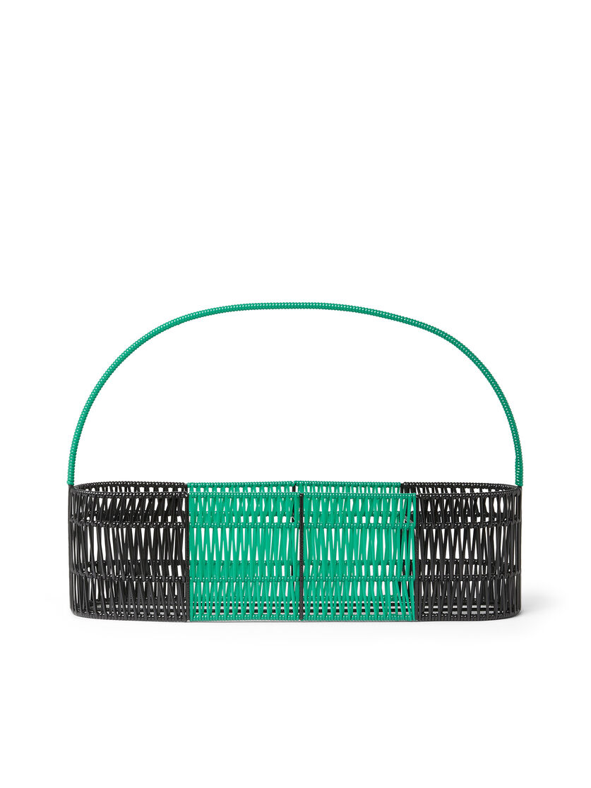 MARNI MARKET oval basket with long handle - Furniture - Image 3
