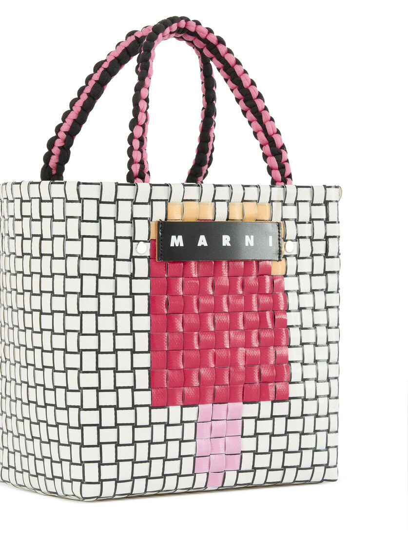 セラミック MARNI MARKET MINI BASKET BAG - ショッピングバッグ - Image 4