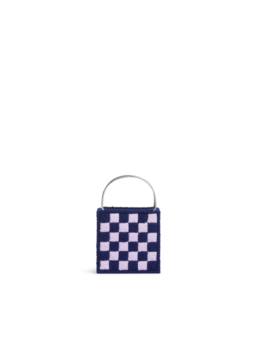 ブルー ブラウン MARNI MARKET チェッカーボード Otherバッグ - ショッピングバッグ - Image 3