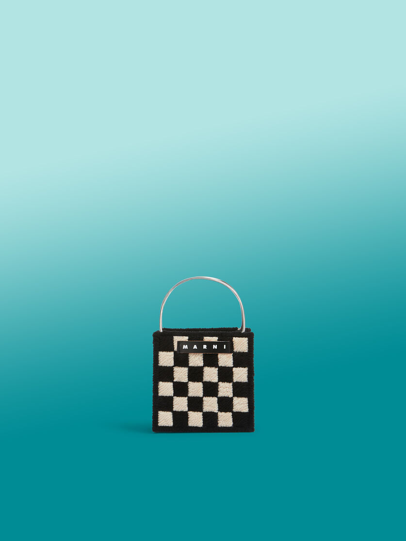 ブルー ブラウン MARNI MARKET チェッカーボード Otherバッグ - ショッピングバッグ - Image 1