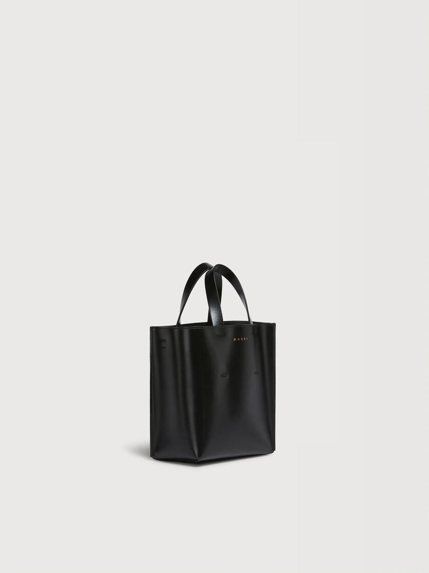 Museo Mini Bag in black leather, Image 4