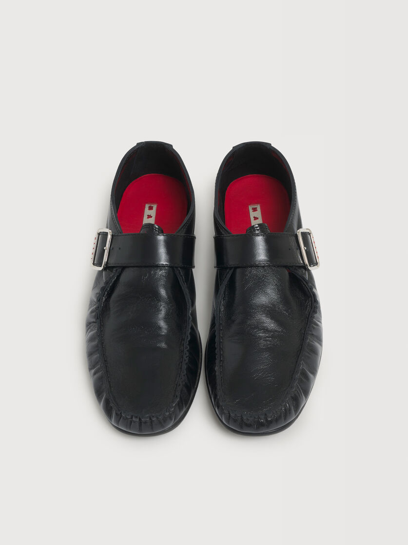 Black leather loafer, Image 4