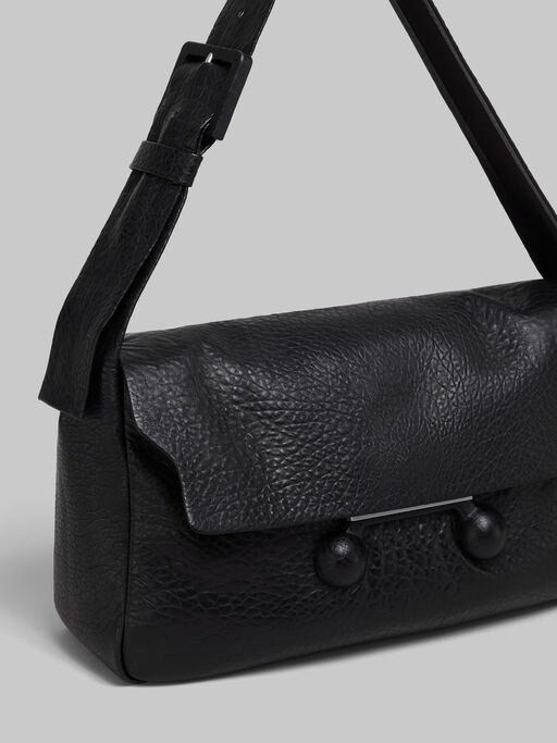 Extra-große schwarze Trunkaroo Soft Tasche aus Nappaleder - Schultertaschen