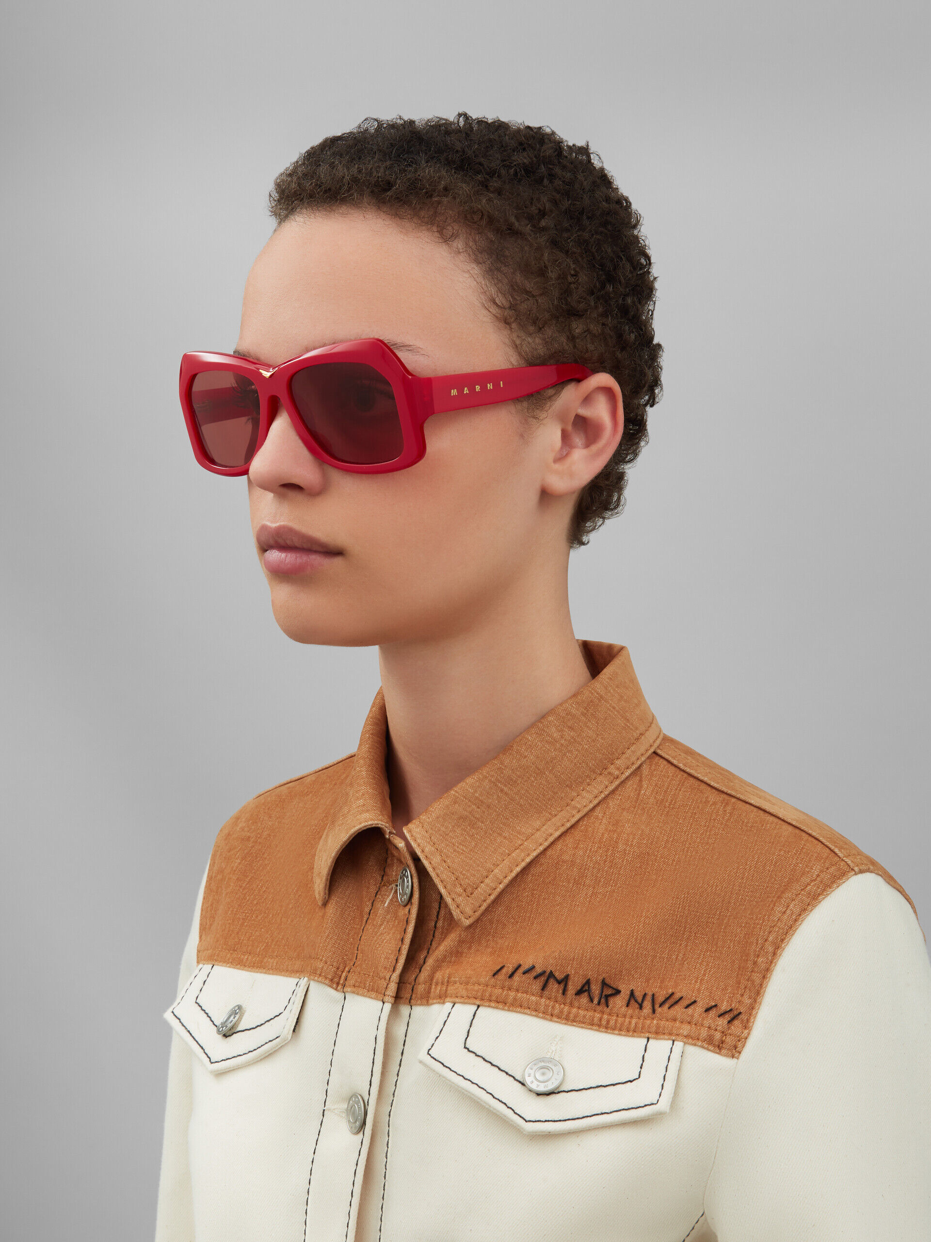 Red Tiznit sunglasses | Marni
